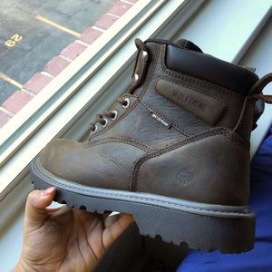 WOLVERINE Women's Floorhand Waterproof 6" Steel Toe Work Boot